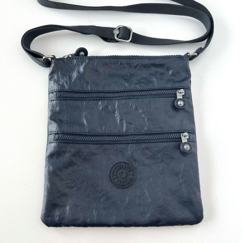 Kipling Keiko Crossbody Mini Bag Metallic Blue